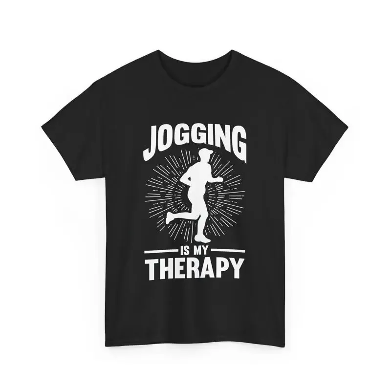 Jogger Running camiseta Fitness entrenamiento regalo divertido jogging es mi terapia