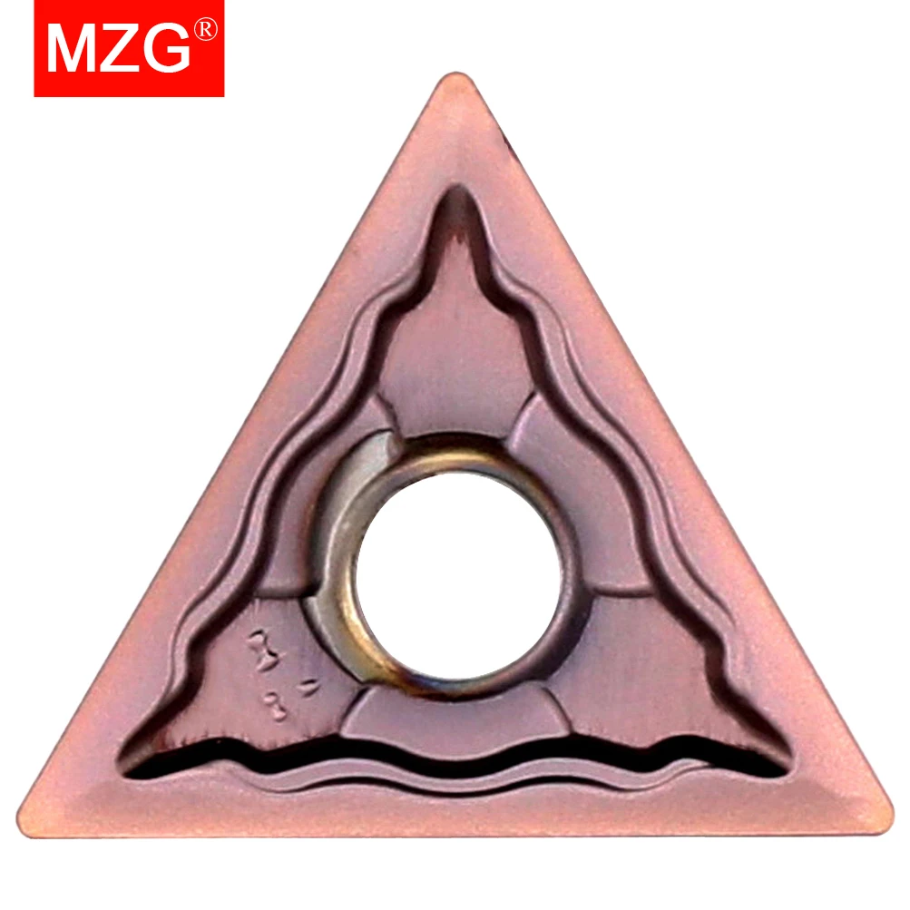 

MZG 10pcs TNMG HA TM HQ CQ CNC Cutters Tool Lathe Parts Stainless Steel Semi-finish Turning TNMG160408 160404 Carbide Inserts
