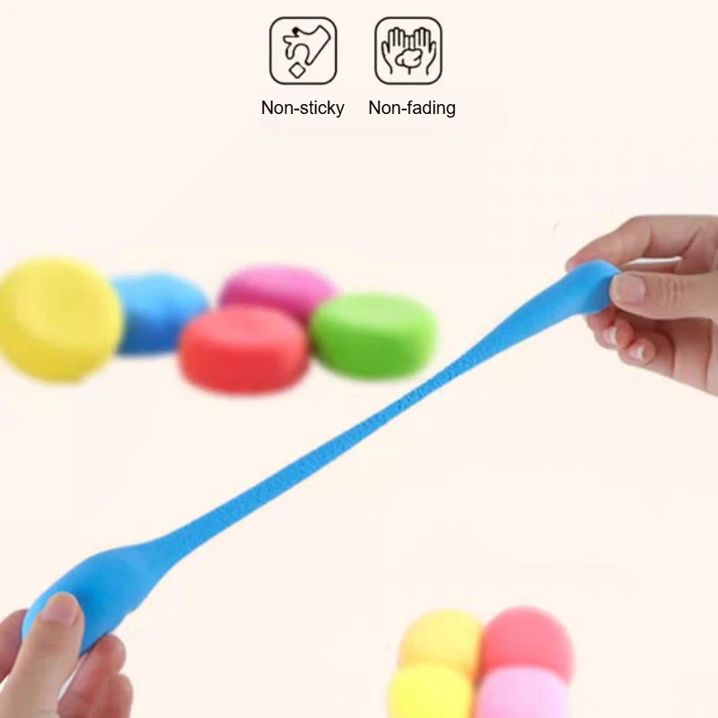 طين خفيف للغاية 12/24/36 لونًا مصنوع يدويًا من الدرجة الصديقة للبيئة عديم الرائحة لون مشرق سهل التمدد لرياض الأطفال