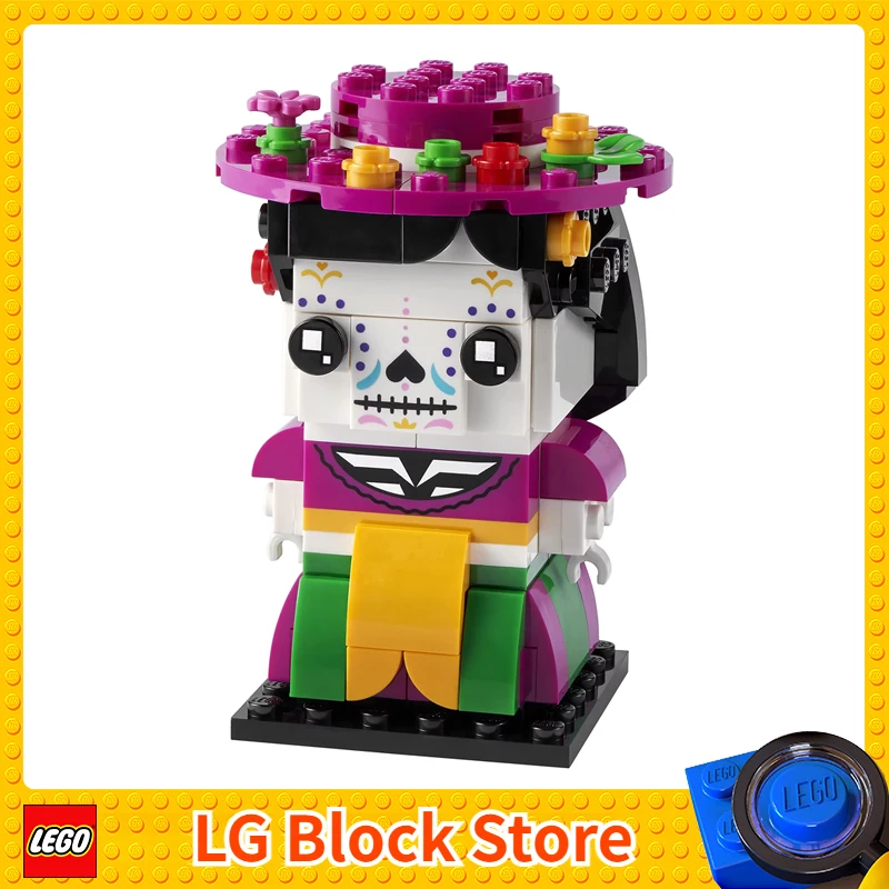 ليجو بريكهيدز لا كاترينا ديا دي لوس مورتوس مكعبات بناء للأطفال ألعاب تعليمية للأطفال هدية عيد ميلاد 40492 141 قطعة #1