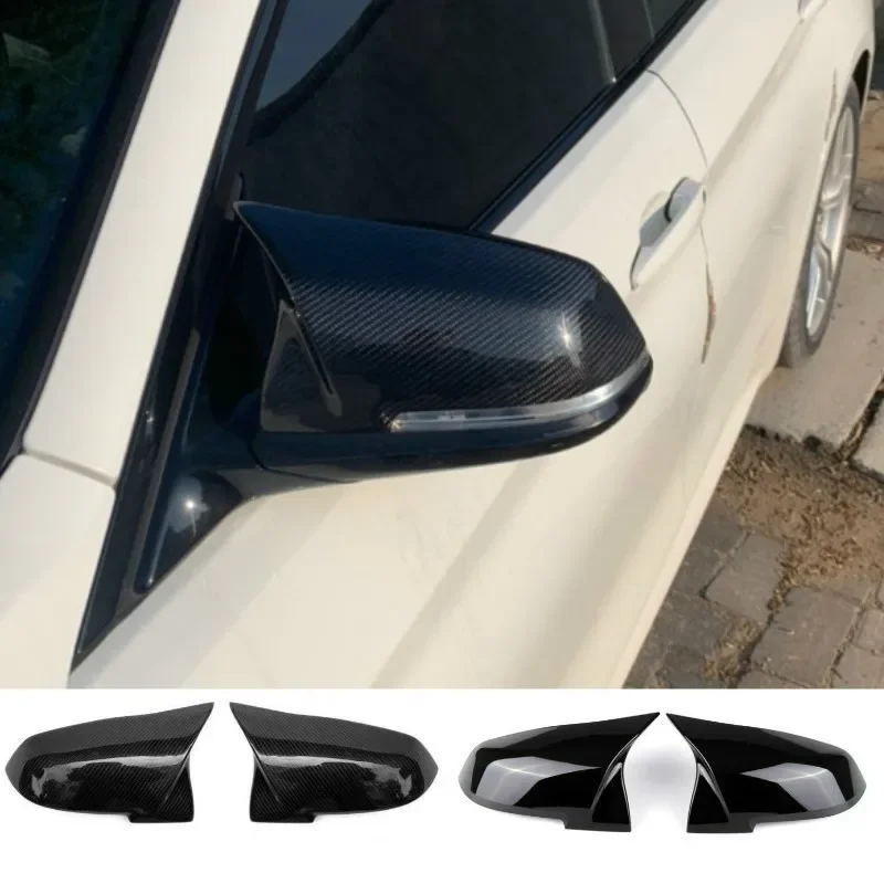 

For BMW 1 2 3 4 Series F20 F30 F31 F32 F36 2012 - UP 320i 328i 330d 335i M3 M4 Look Replacement style Carbon Fiber Mirror Cover