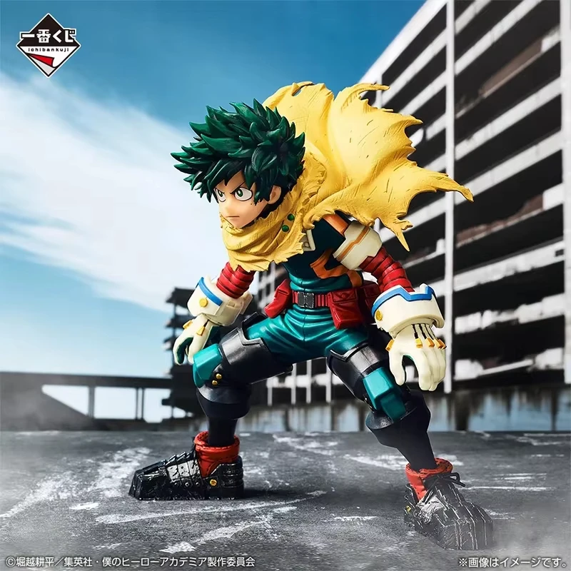 Original BANDAI BANPRESTO mon héros académique Midoriya Izuku Anime Figurine véritable Figurine jouets Collections modèle cadeaux