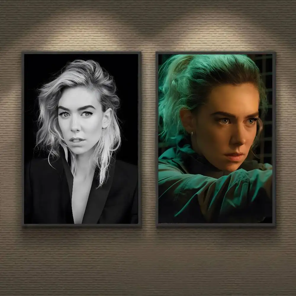 الممثلة V-فانيسا كيربي ملصق فني ذاتي اللصق مقاوم للماء ورقة ملصق مقهى بار غرفة النوم جدار ديكور #5