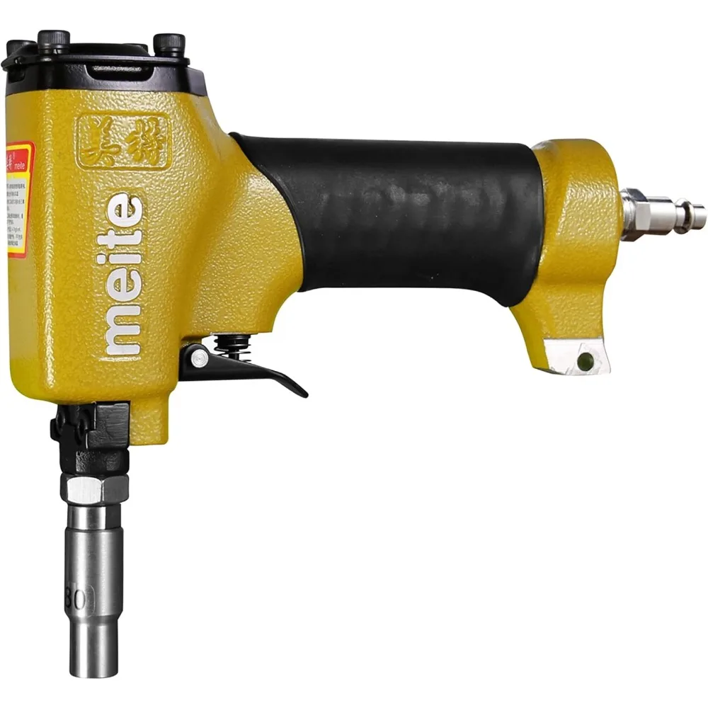

meite 1080 Pneumatic Deco Nail Gun 27/64-Inch (10.8mm) Head Diameter Air Decorative Tack Nailer Pins Nailer for Sofa Leather, Up