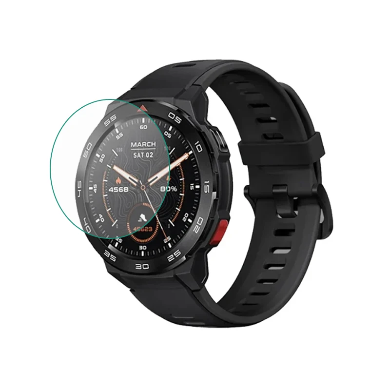 Hard Tempered Glass Clear Protective Film For Mibro GS Pro Smartwatch Display Screen Protector Cover Smart Watch Accessories