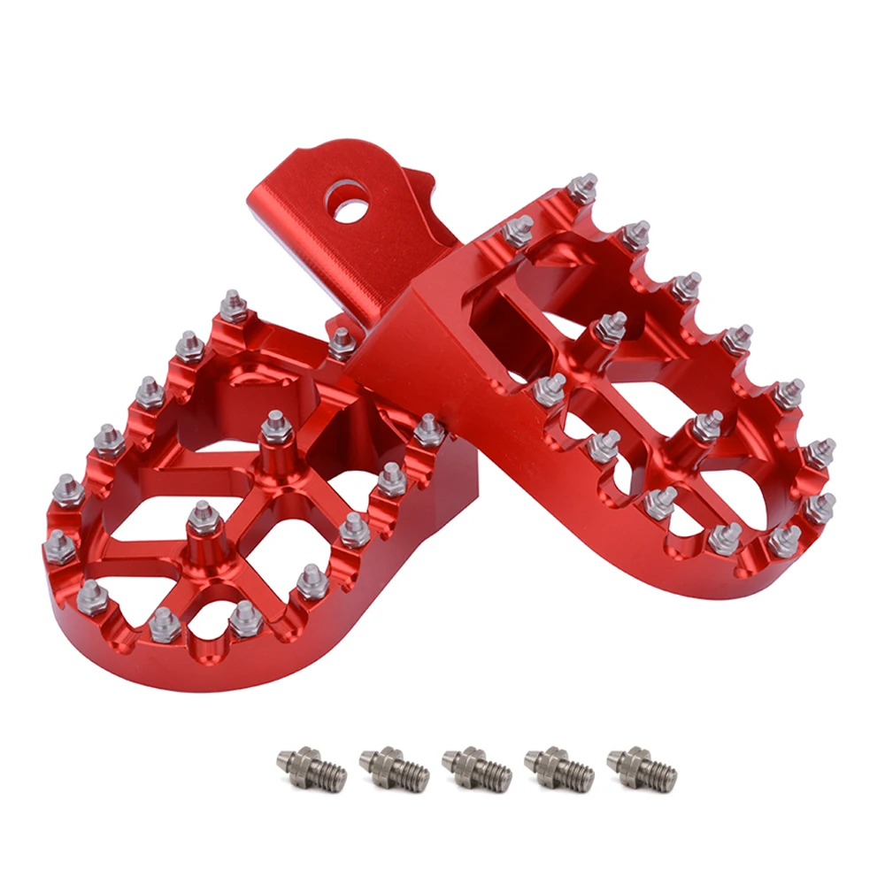 JFG Motorcycle  Parts Red Foot Pegs for Talaria Sting X3/Mx3/Mx4