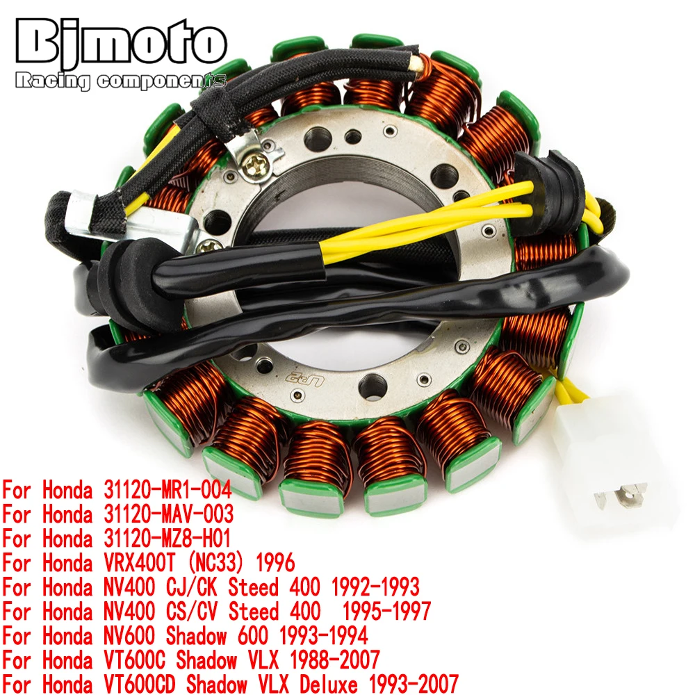 

Motorcycle Stator Coil For Honda NV600 Shadow 600 VT 600CD Shadow VLX Deluxe 1993-2007 VT-600CD VT600CD NV-600 NV600