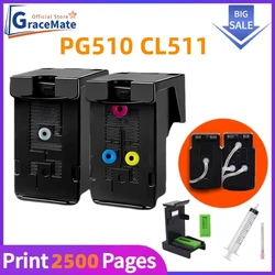 PG510 CL511 CISS Cartridge Refillable Compatible for Canon Canon PG510 CL511 PIXMA MP250 MP230 MP240 MP260 MP270 MP272 MP280