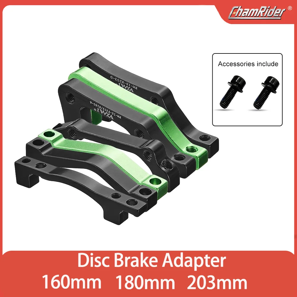 ChamRider Original Disc Brake Adapter PM A B to PM B Column Disc Brake Brackets for MTB 160mm 180mm 203mm Rotors