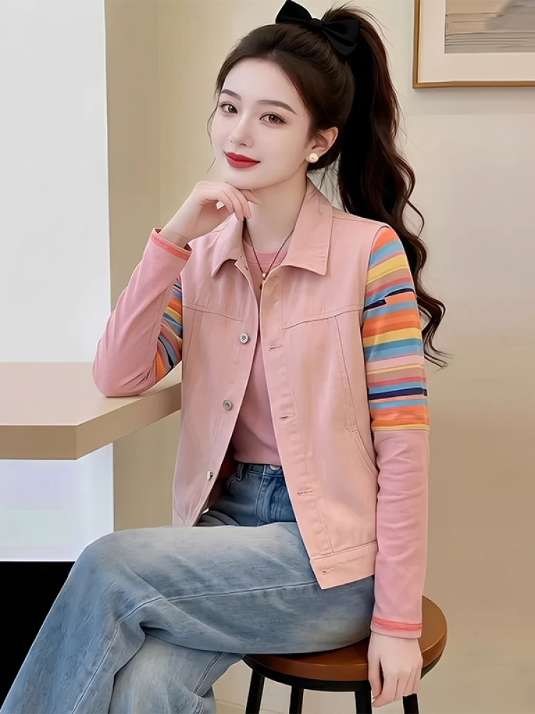 

Fashionable Outdoor Casual Women's Vest Slimming Top Spring 2026 Trendy Age-Defying Versatile High-End Style City Commute