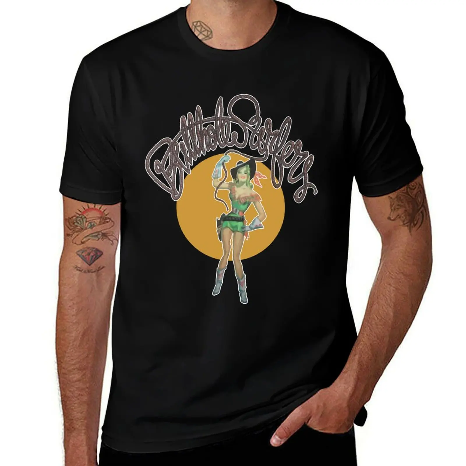 

Butthole Surfers Cowgirl T-Shirt Casual Loose Fit Short Sleeve T-Shirt