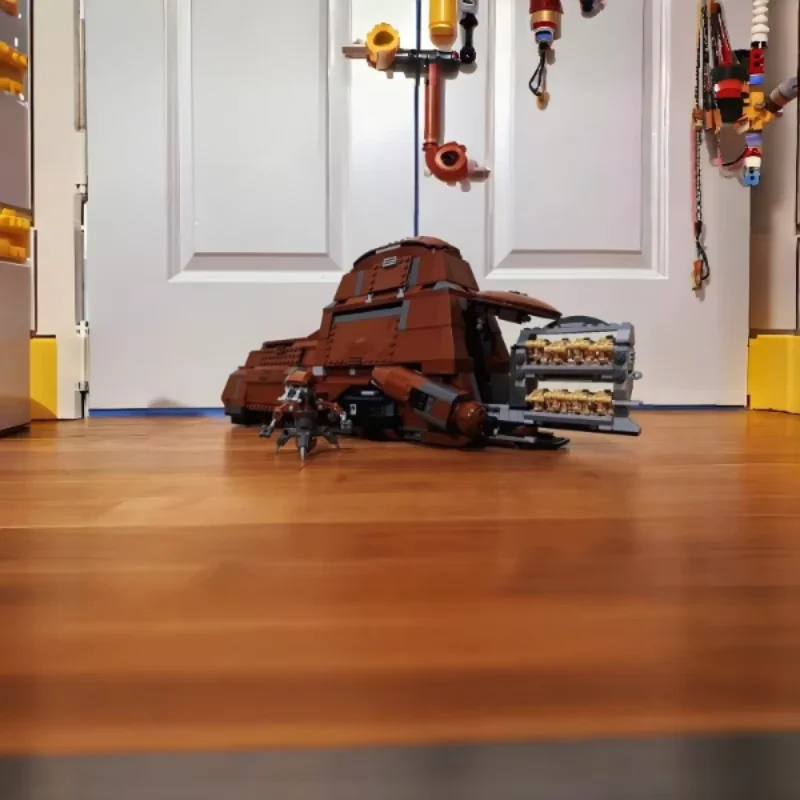 1326 قطعة MOC-7662 الاتحاد التجاري MTT اللبنات نموذج الطوب مركبة مواصلات عسكرية اللعب هدايا عيد الميلاد عيد الميلاد #6