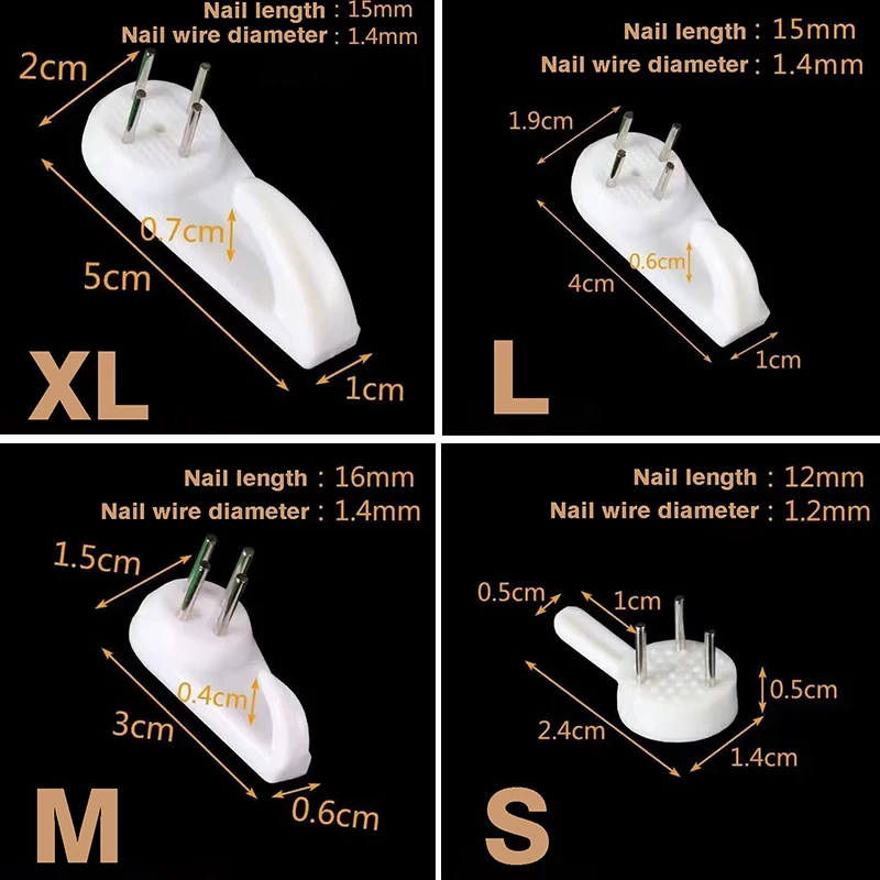 20 шт., настенные крючки для фотографий