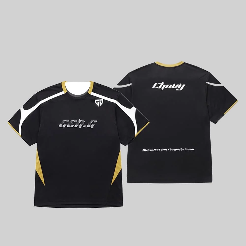 Camisetas Nuevas 2025 del Equipo de Esports Gen.G de League Of Legends para Surfear en la Playa, Uniformes de Entrenamiento para el Juego LOL, Tops Unisex para Fans de Ruler y Chovy