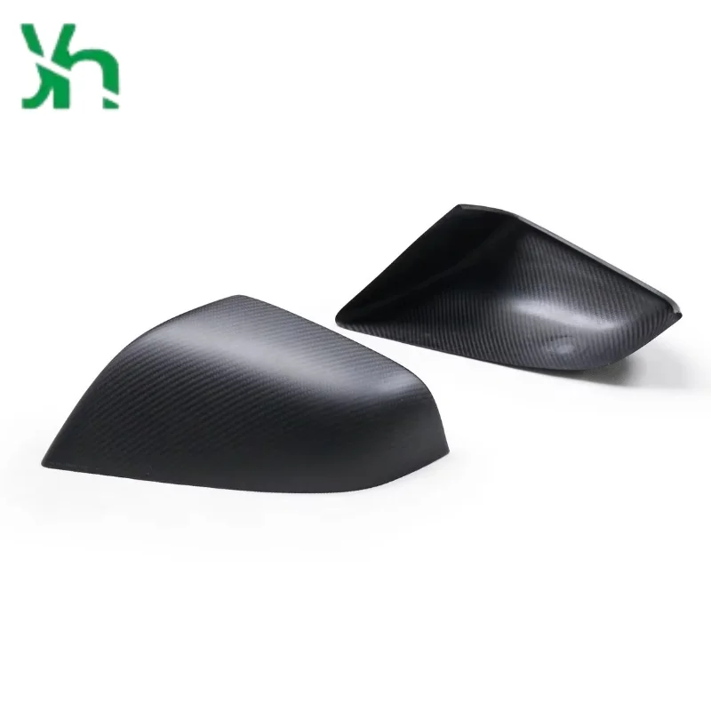 マットカーボンファイバーミラーカバー 2014-2020 テスラ モデルS 外装アクセサリー 2個入り