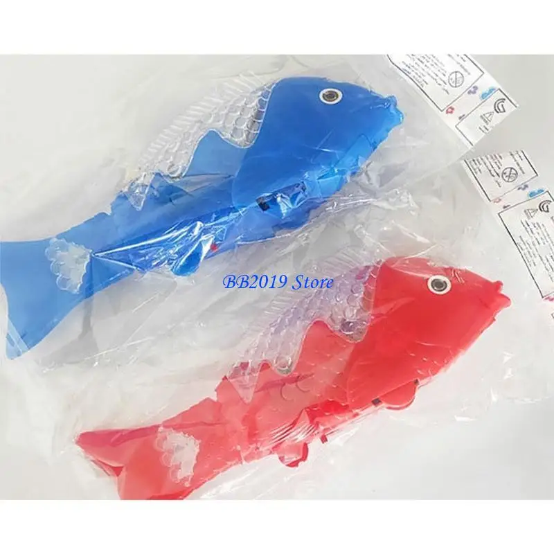 Q0KB Electronic Fish Led Dancing Fish Toy for w/ Flashing Light Stage Props Outdoor Indoor Summer for Play Toy Glow at Dark K