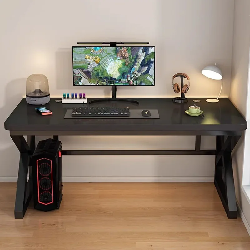 

Laptop Executive Computer Desk Bedroom Corner Monitor Space Saving Reading Standing Computer Desk Gaming Bureau Meuble Furniture