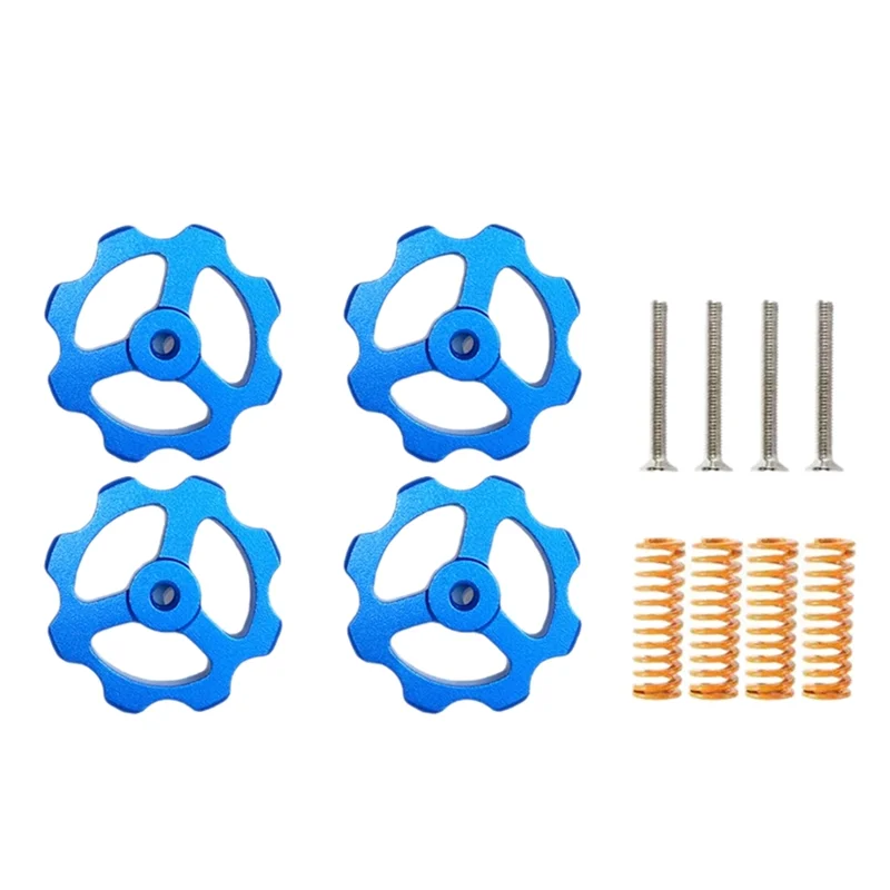 AT93-For Leveling Nut Assembly For Kit 3D Printer DIY Accessories Hot Bed Leveling Screw Spring