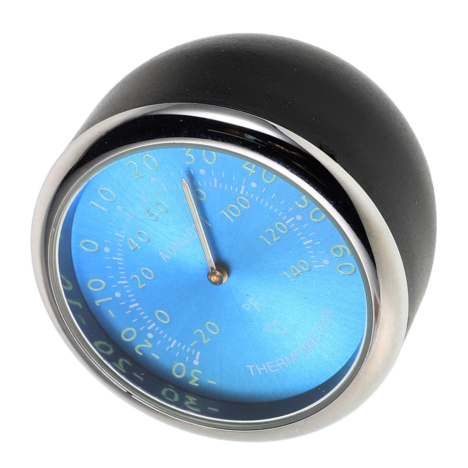 

Interior Temperature Monitor Quartz Clock Blue Visor Small Size Hydraulic Temperature And Voltage Gauge Automotive