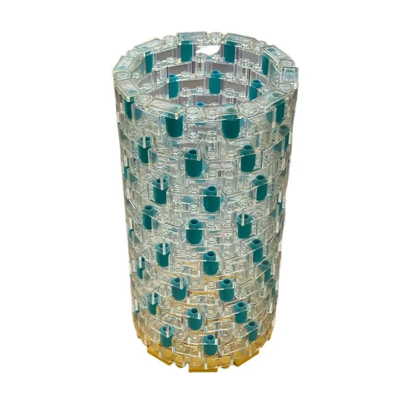 360-teiliges Moc Wildblumen-Vasen-Set für Blumensträuße, Bausteine-Set, Trockenblumen-Tischdekoration 10314, botanische Heimdekoration, Spielzeug, Geschenk für Mädchen