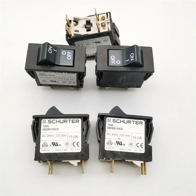 Disjuntor original SCHURTER TA45-ABDBS150C0