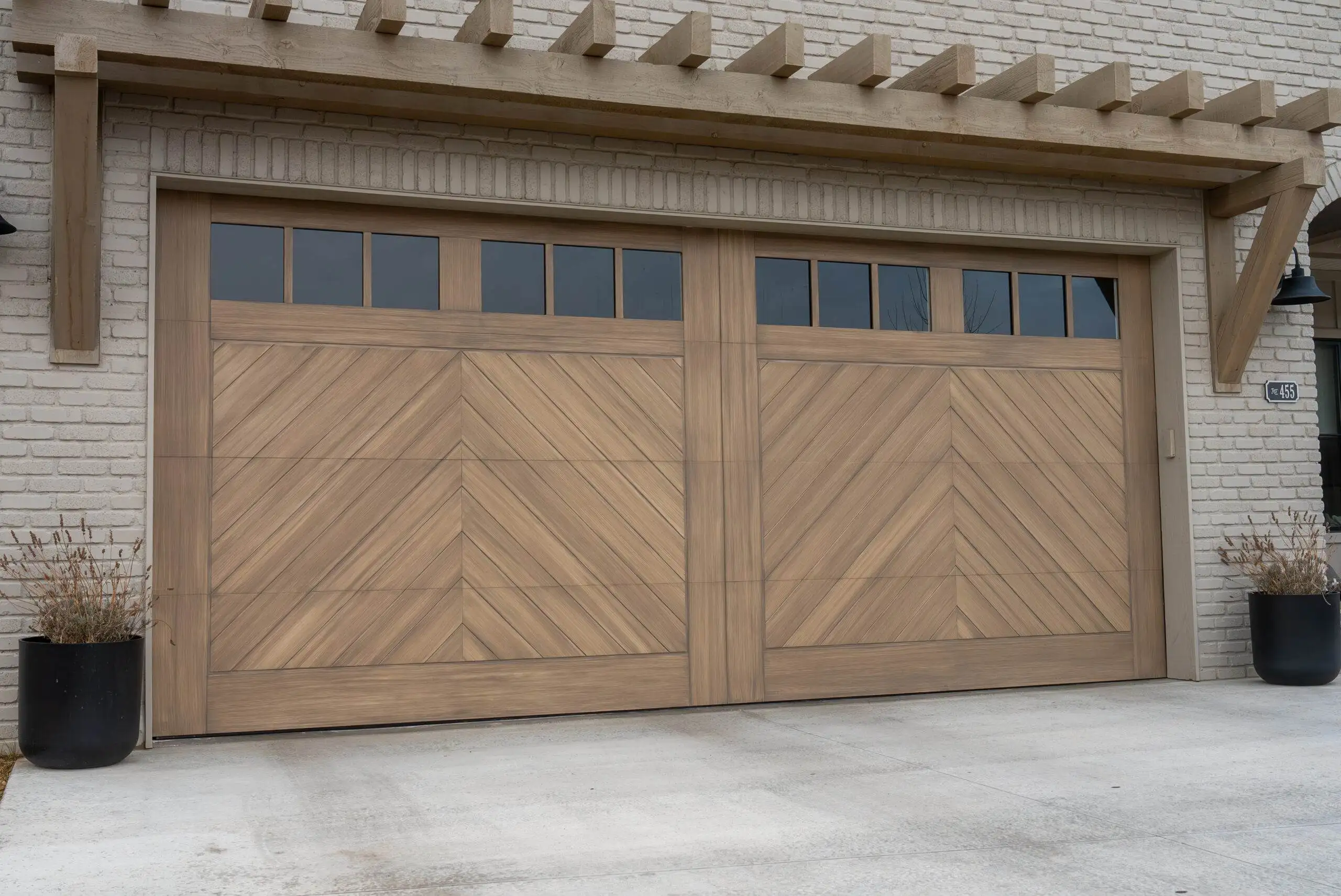 Any Size Custom Villa Outdoor Aluminum Alloy Rolling Garage Door Fully Automatic Remote Control Anti Theft Protection Door