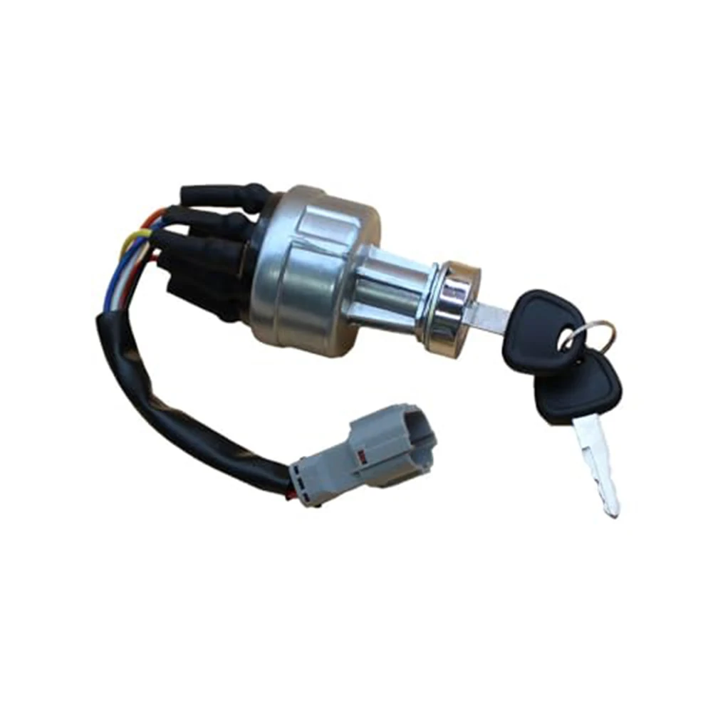 1pc Ignition Switch For Crawler Excavators R130LC3 R160LC7 R290LC9 R160LC3 21E610430 Switch Connector Aftermarket Parts