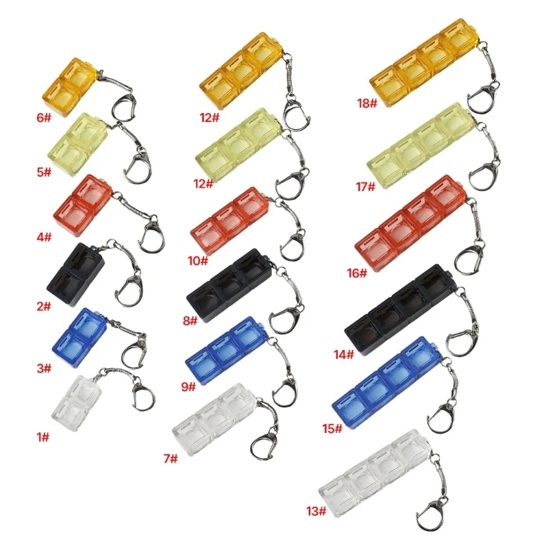 F3KE Keyboard Keychain Tester for Switches Tester Switches Sampler for Different Keycaps on Mechanical keyboards