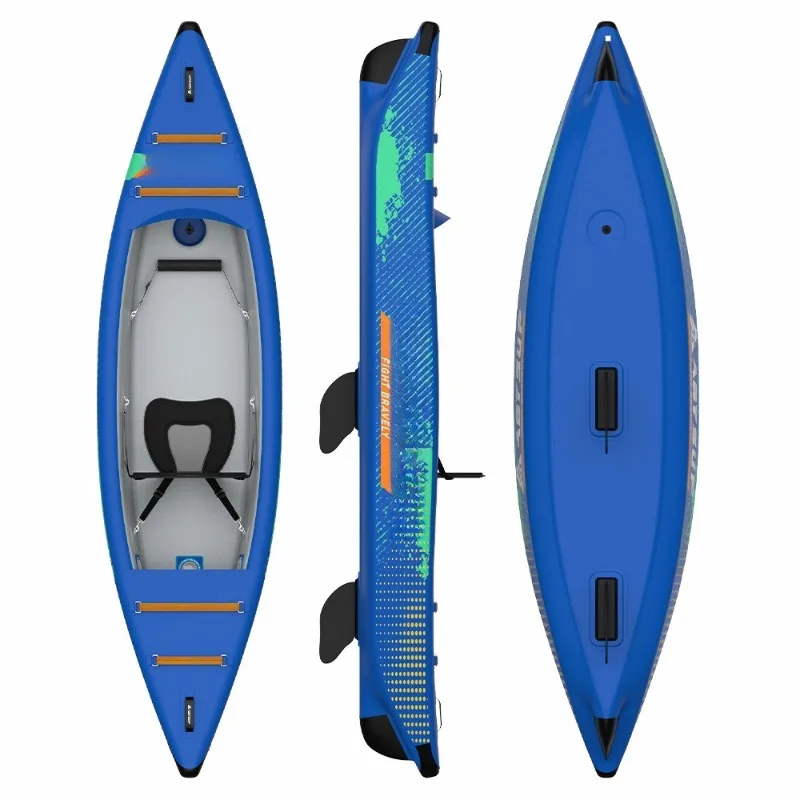 

Kayak inflatable fishing boat luya boat hovercraft kayak hard boat double