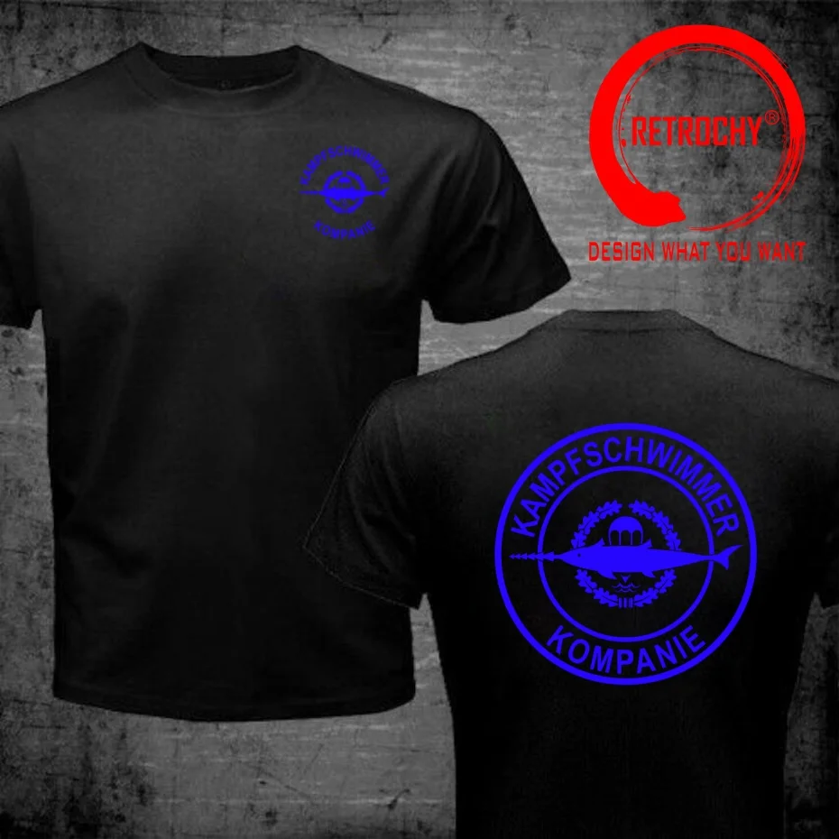 Funny Design Kampfschwimmer Combat Diver Swimmer German Special Forces  Shirt Men Fashion Trendy Casual Clothing Stylish Tops