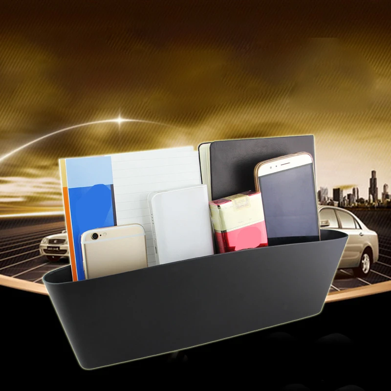 

1pcs Car Seat Filler Organizer Premium Thick Material Easy Clean Storage Box for Phones Sunglasses Pens Compatible with Most