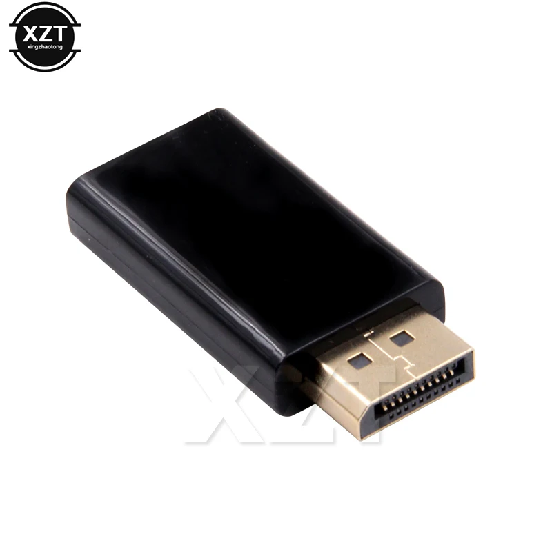 DisplayPort To Hdmi-compatible Adapter Converter Display Port Male DP To Female HD TV Cable Adapter Video Audio untuk PC TV