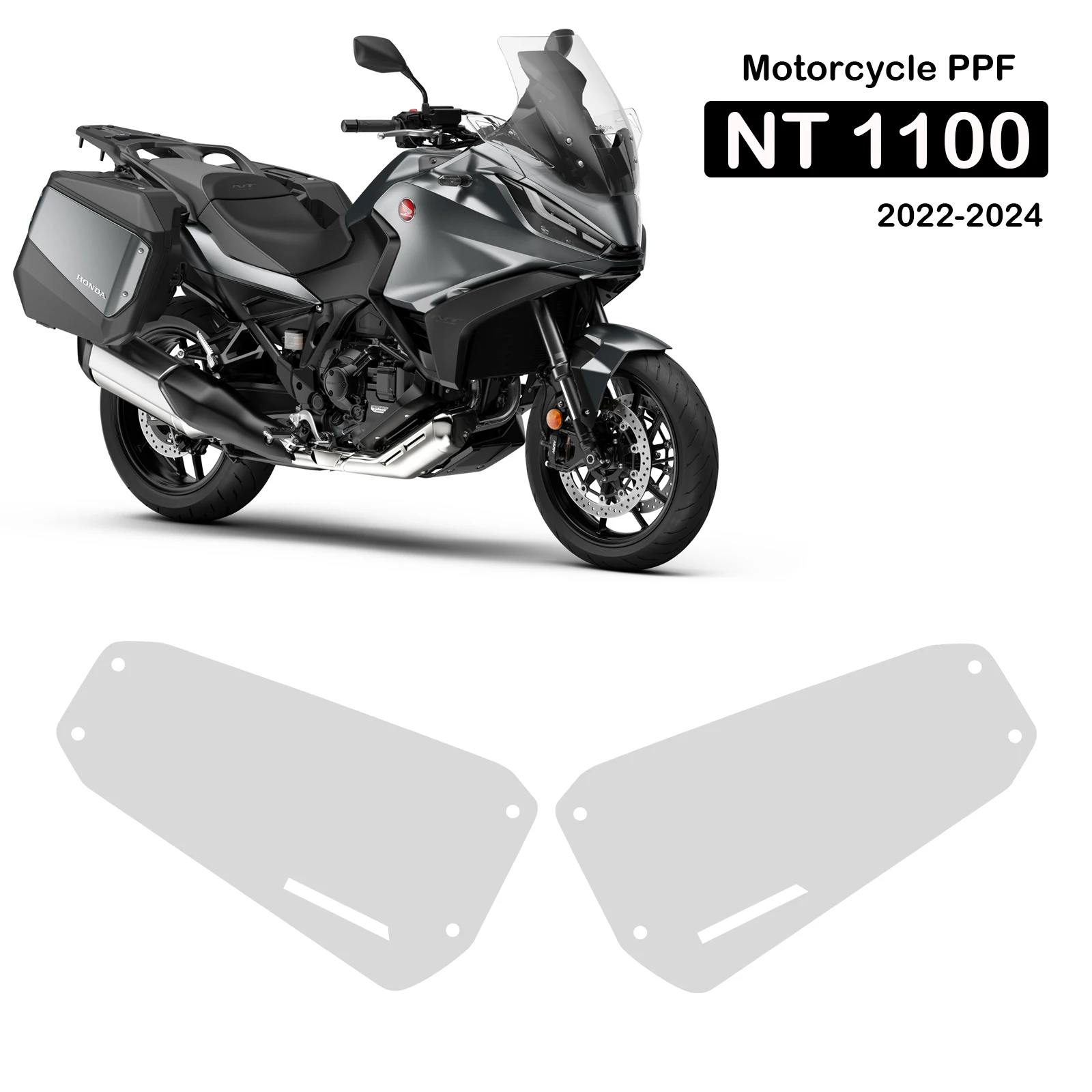 NT 1100 TPU For HONDA NT1100 PPF Motorcycle PPF Complete Paint Protection Film Real Material TPU Anti-scratch Kit 2022-2024