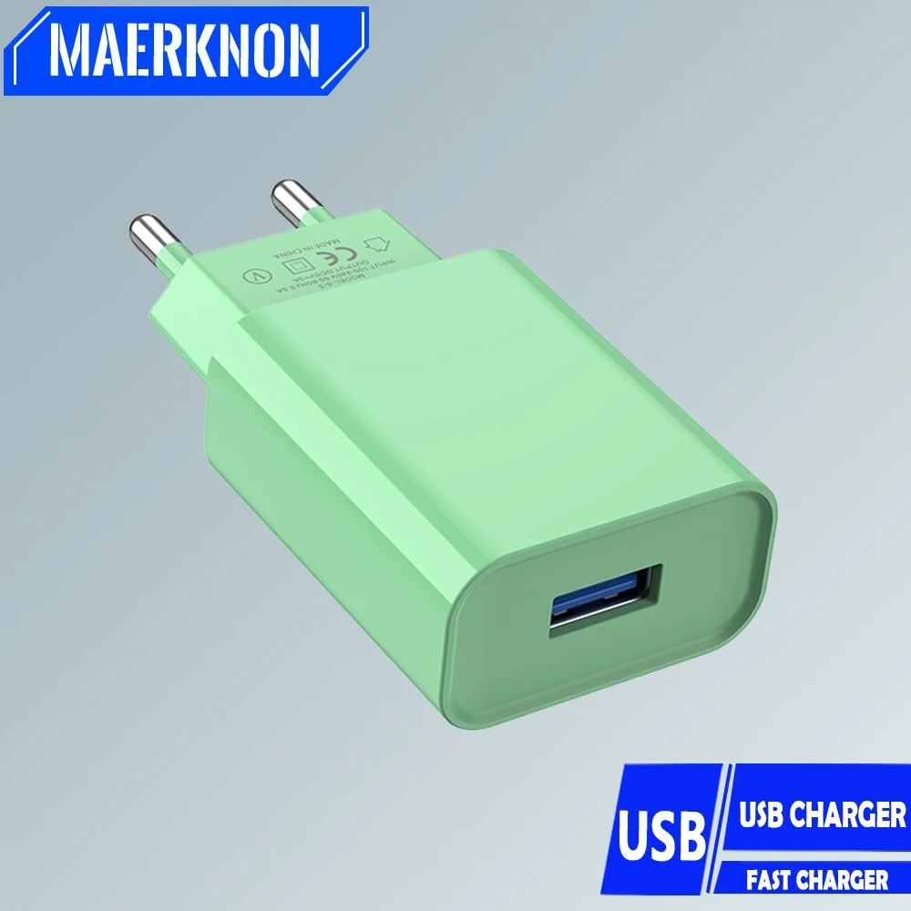 USB Charger Fast Charging Quick Charger 3.0 EU/US Plug Mobile Phone Adapter For Xiaomi iPhone 15 Samsung Quick Charge Charger