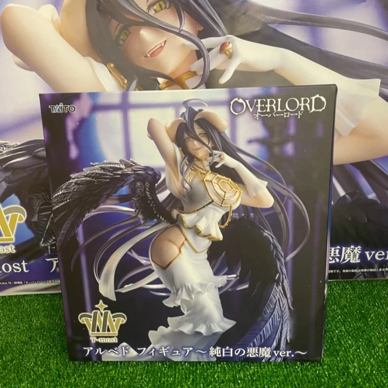 

TAITO OVERLORD Albedo Authentic White Demon Anime Prize Figure PVC Statue Desktop Decor For Anime Fans Brand New In Stock