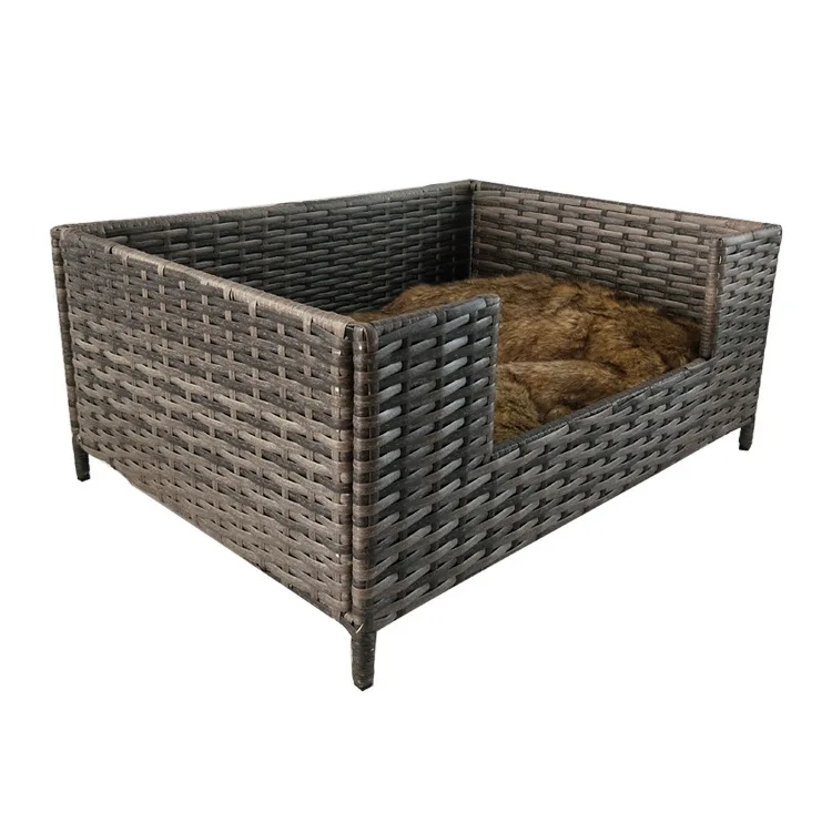 Kennel Summer Cool Rattan Kennel Cat Nest All Seasons Universal Dog House Dog Bed Large Medium Small Dog Nest Cat Cool