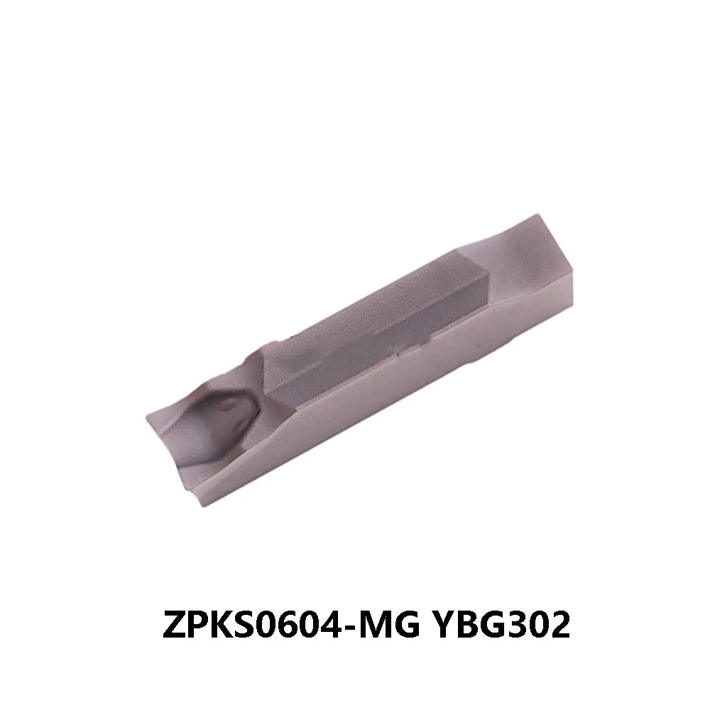 ZPFS0302 ZPGS0402 ZPHS0503 ZPKS0604 MG YBG302 YBG202 YBC251 Carbide Inserts Original ZPFS ZPGS ZPHS ZPKS CNC Lathe Grooving Tool