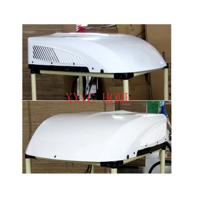 Integrated rooftop DC 12v 24v parking air conditioner mini air conditioner  camper tractor excavator