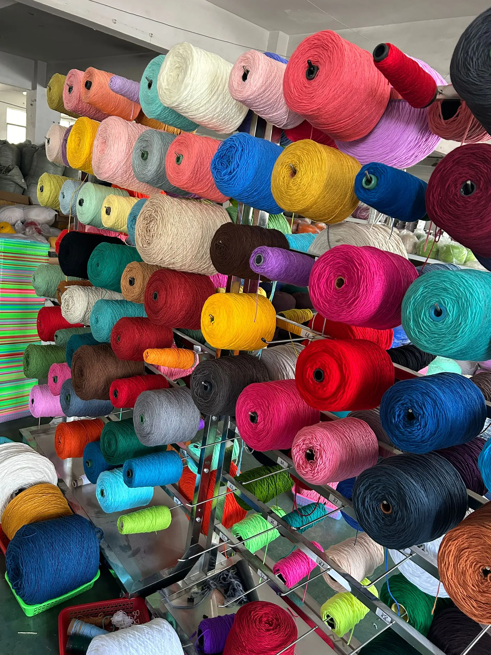 Poke, embroider, handmade DIY material, package, team building, parent-child activities, Yarn Acylic yarn