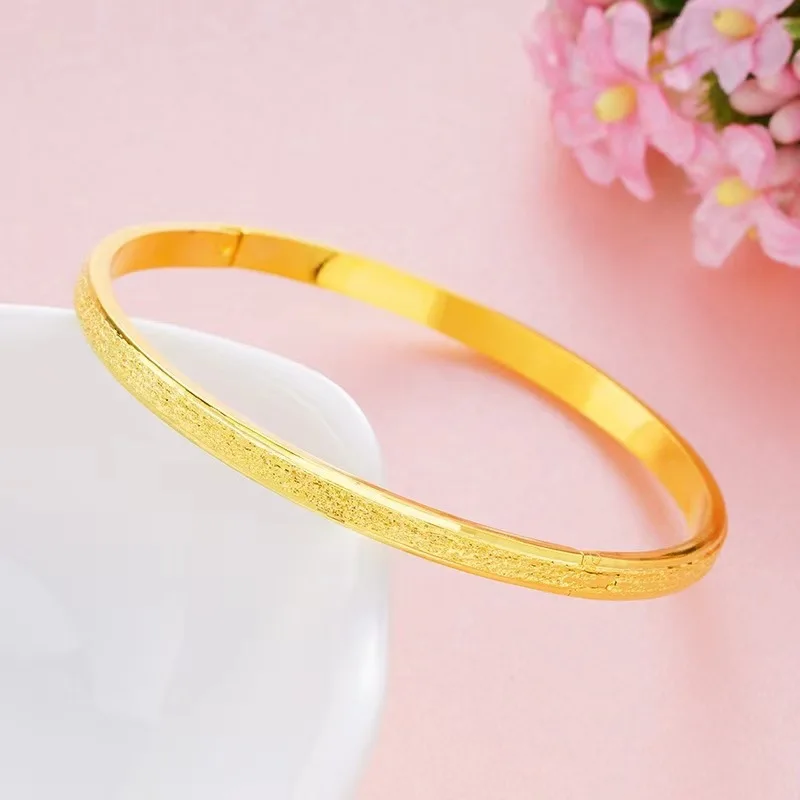

AU999 24K Gold Women's Clasp Bangle | Gradient enamel starry sky, meteor - shaped clasp, dreamy & eye - catching