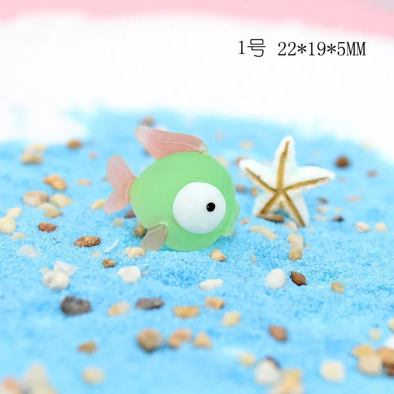 حيوانات المحيط الصغيرة الراتنج الحيوانات الصغيرة حيوانات البحر التماثيل البحرية مصغرة الزينة DIY بها بنفسك خزان الأسماك بوعاء حديقة صغيرة المناظر الطبيعية #4