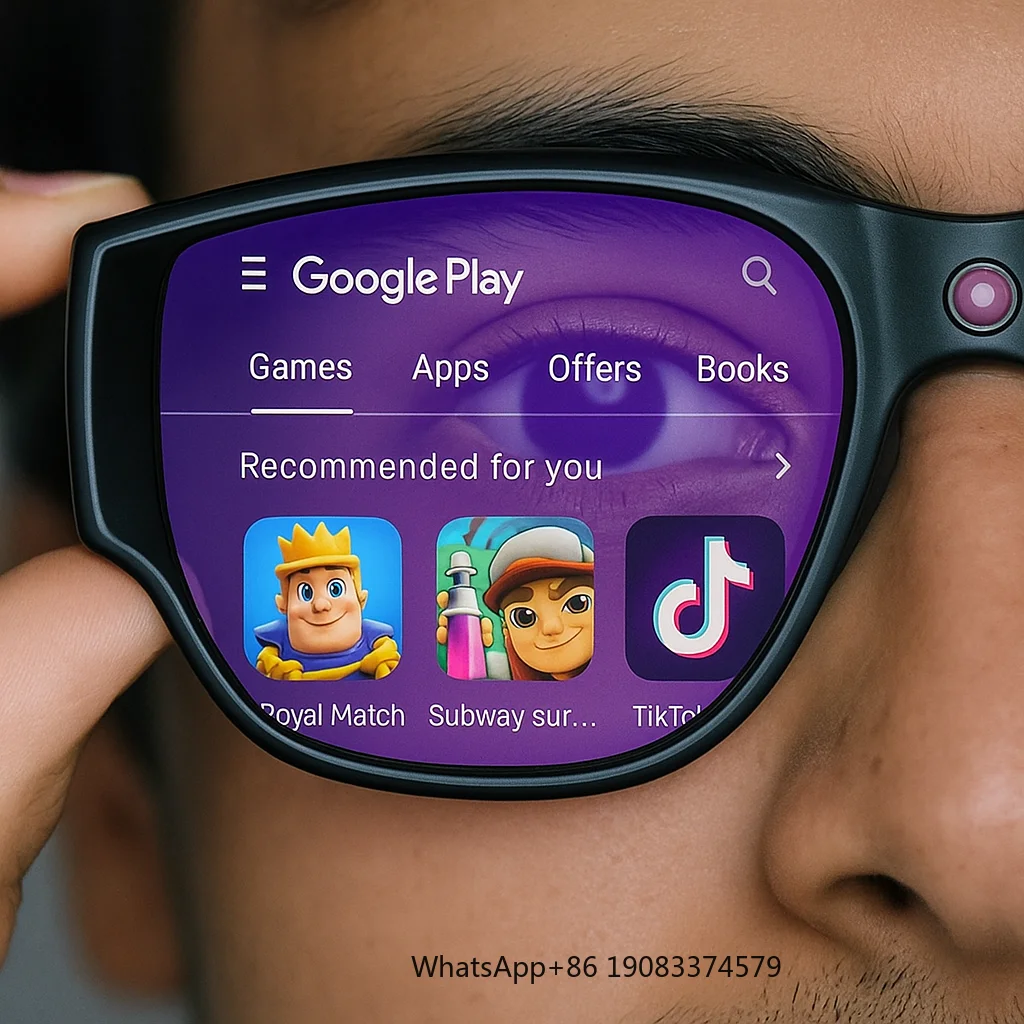 

AI AR Smart Glasses INMO AIR 3 1080P Display 16MP Camera OLED Screen Independent Android 600 nits Brightness Open API SDK CE