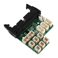 A69F-Replacement Transfer Motherboard Display Adapter Board for CREALITY CR-10S PRO 3D Printer Motherboard Accessories