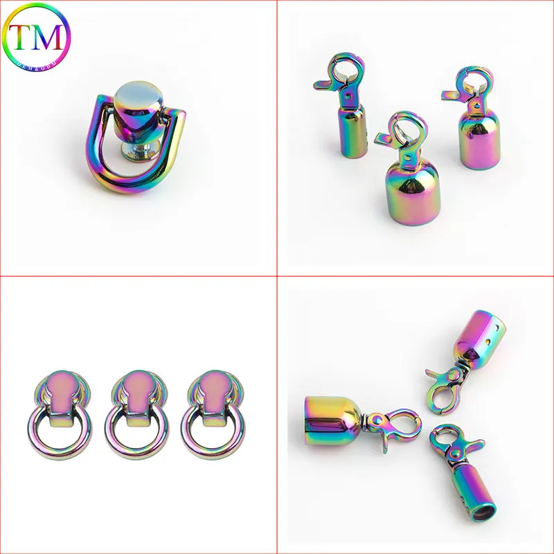 Regenboog Metalen Gespen Tas Kant Clip Boog Brug Connector Hanger Haak Kant Voor Tas Portemonnee Riemen Riem Diy Hardware Accessoires