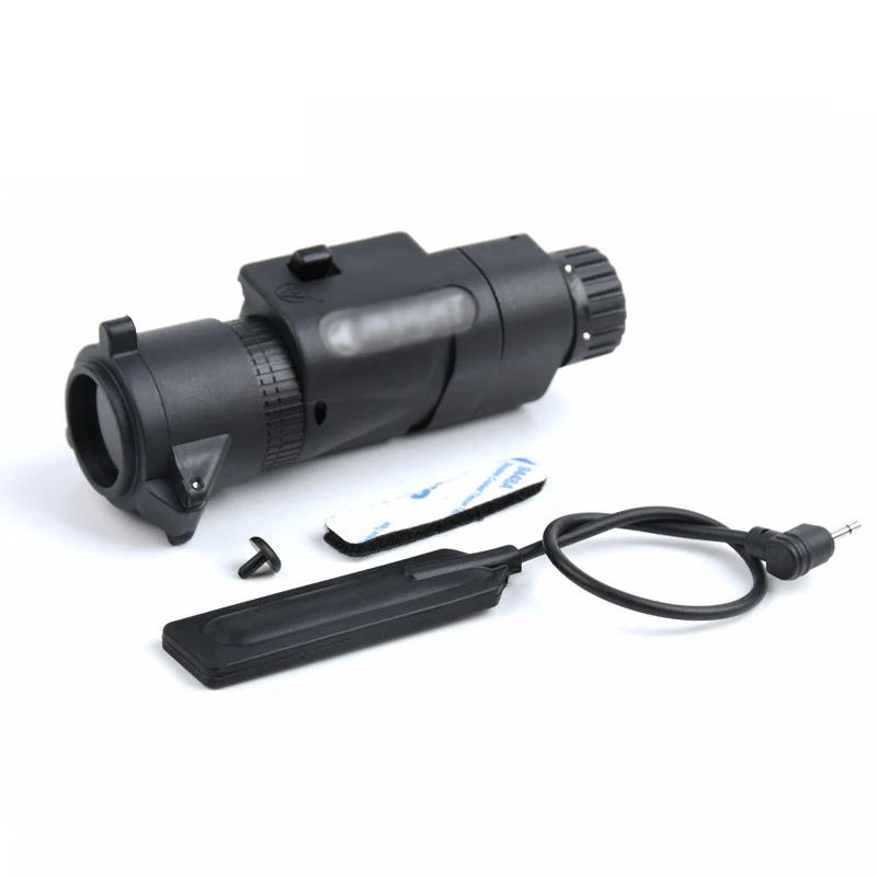 WADSN M3X Tactical Flashlight Detachable Infrared Filter Lampshade For AR15 HK416 M4 Fit 20mm Picatinny Rail X300 X400 Gun light