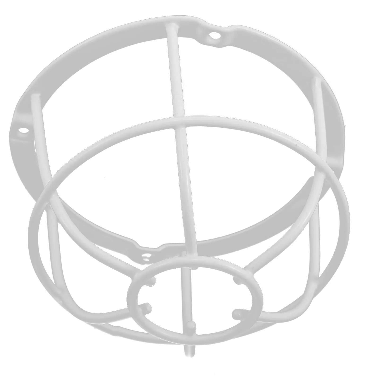 Fire Sprinkler Protective Wire Cage Guard 4.2 Inch Diameter Cover Smoke Shield Fire Alarm Sensor Cover for Residential