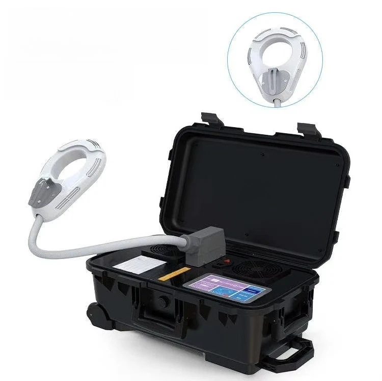 Commercial Portable Electromagnetic Body Relax Equipment Hard Case Design Sports‑Related Tired Sensation Multi‑Plug Selectable