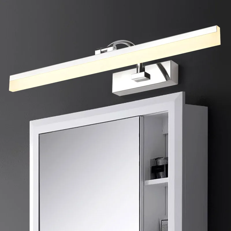 

Moistureproof Mirror Cabinet Light Modern Mirror Front Light LED Bathroom Dressing Table Mirror Light Wall Mirror Light