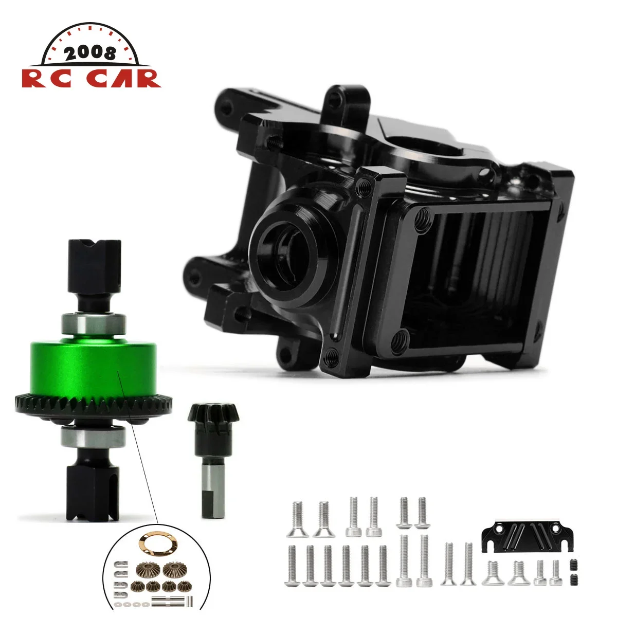 10T/43T Differential Gearbox Case #AR310427/AR310854/ARAC5006 ARA310957 FOR RC Crawler 1/7 Arrma 6S Felony Fireteam Infraction