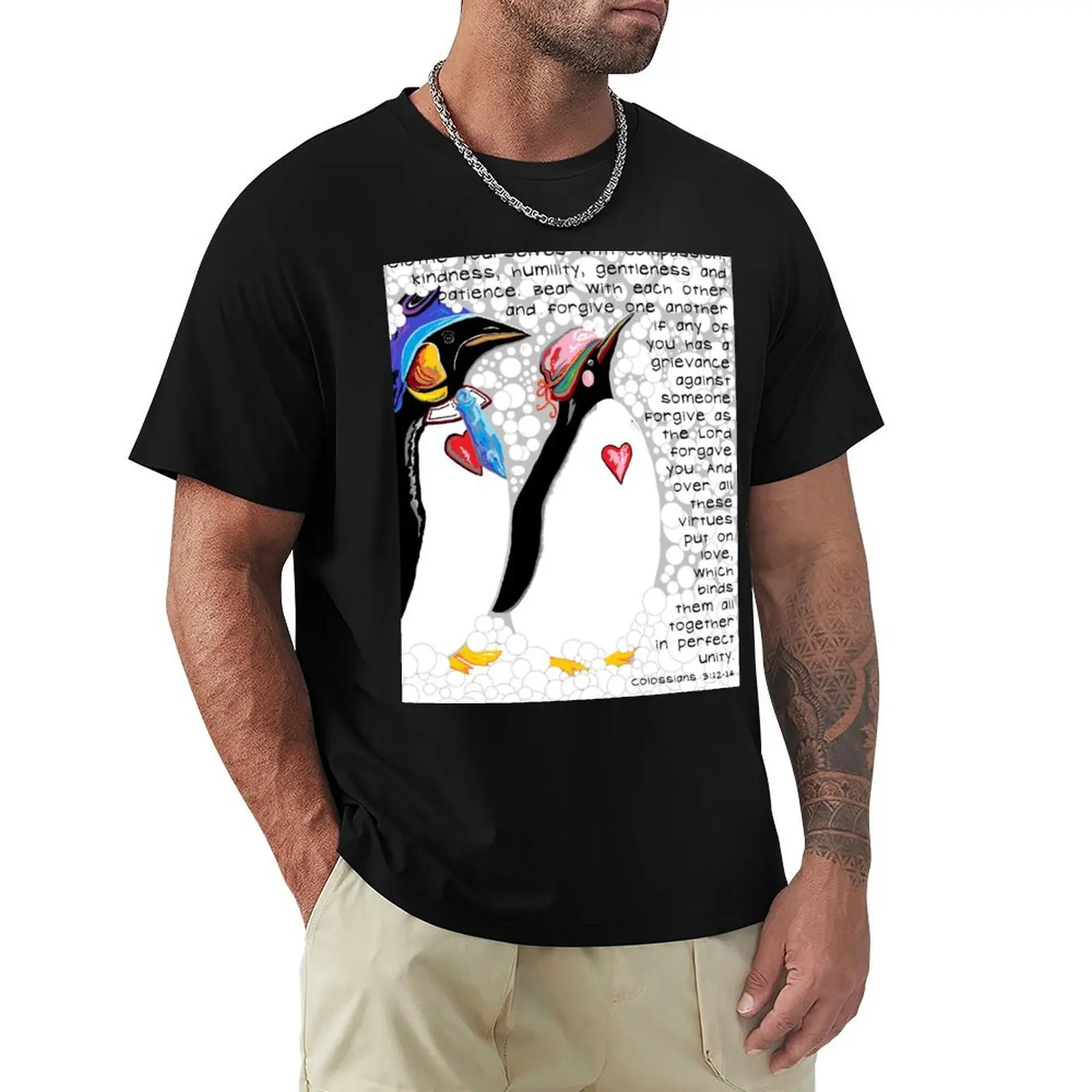 Clothe Yourselves with Compassion T-Shirt UV Protection Outdoor Tee Shirt